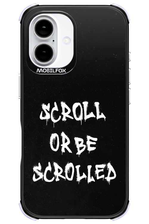 Scroll Black - Apple iPhone 16
