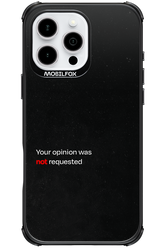 Not Requested - Apple iPhone 16 Pro Max