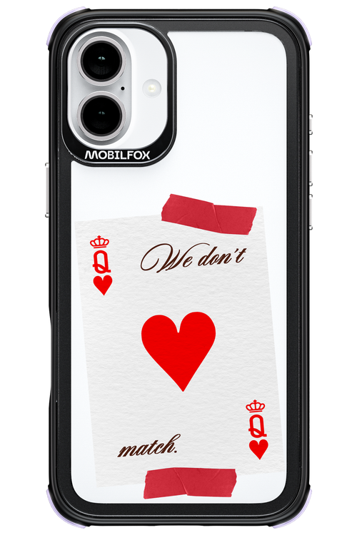 Match Transparent 2.0 - Apple iPhone 16 Plus