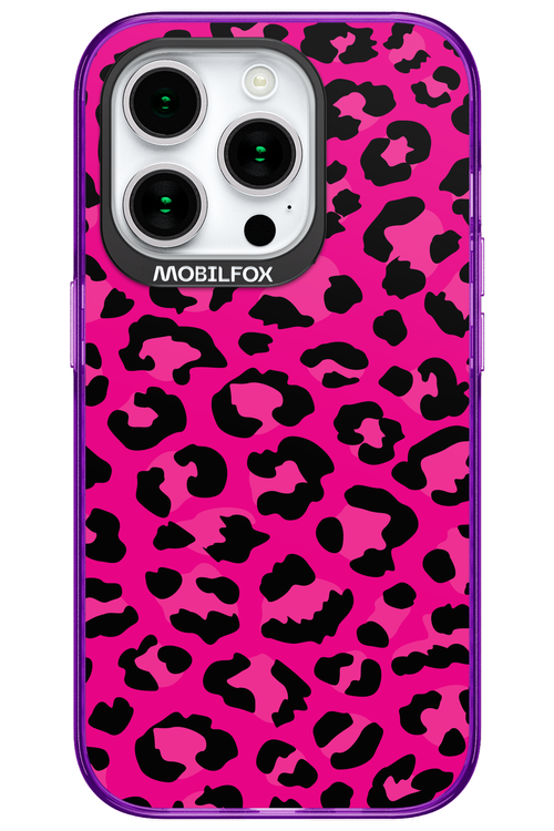 Fuchsia Leopard - Apple iPhone 15 Pro