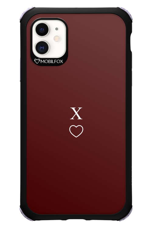 X Burgundia 2.0 - Apple iPhone 11
