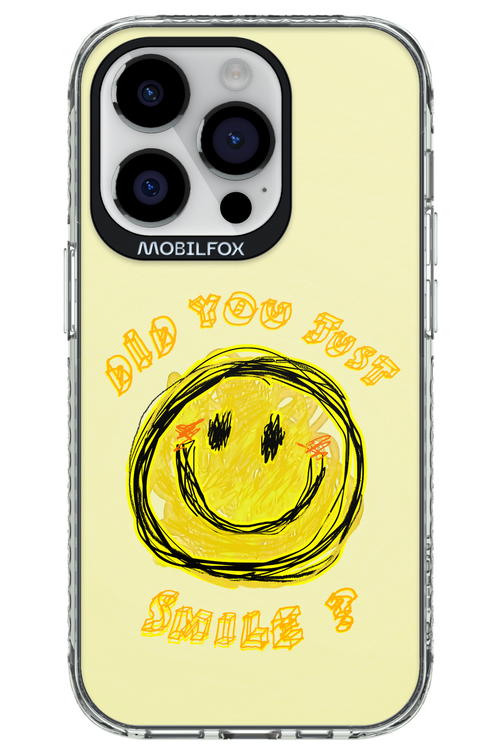 Crayon Smiley - Apple iPhone 14 Pro