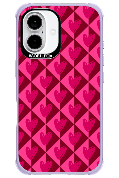 Holiday Heartss - Apple iPhone 16