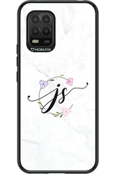 JS Monogram White - Xiaomi Mi 10 Lite 5G