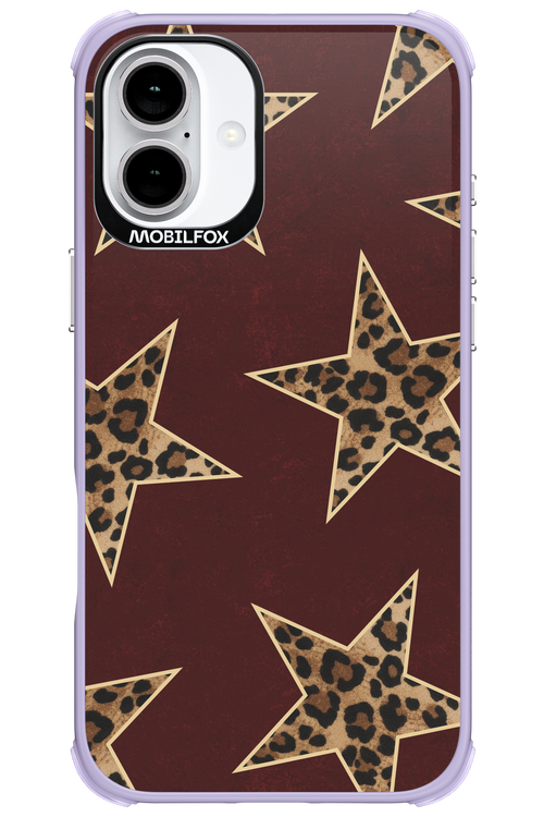 Wild Stars Burgundy - Apple iPhone 16 Plus