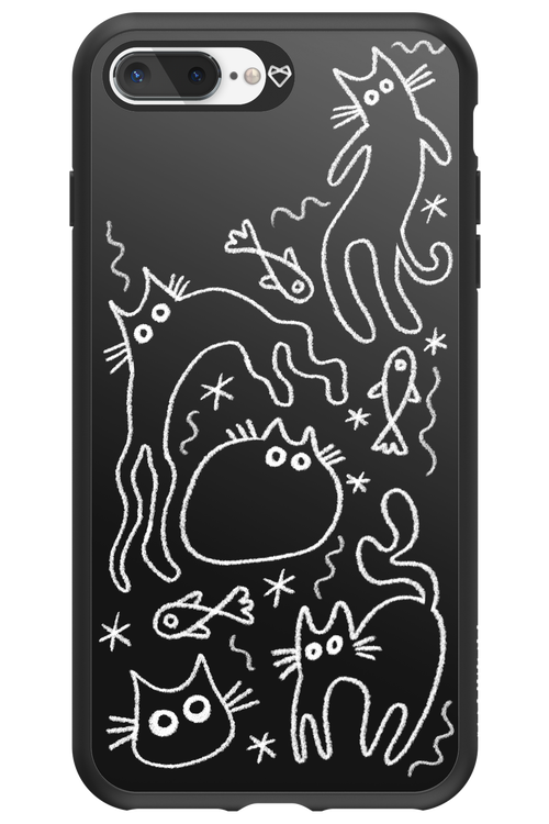 CHALK_CATS 2.0 - Apple iPhone 8 Plus