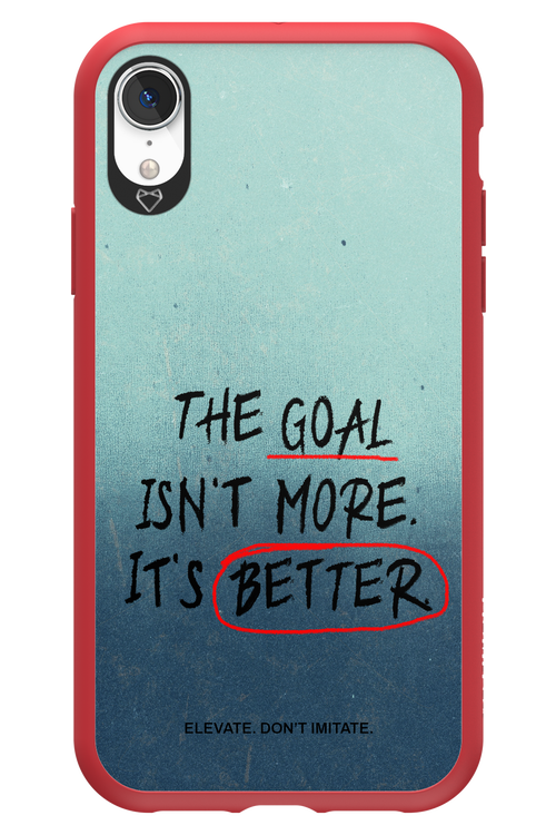 The Goal 2.0 - Apple iPhone XR