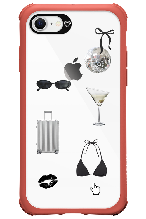 Silver Summer - Apple iPhone 8