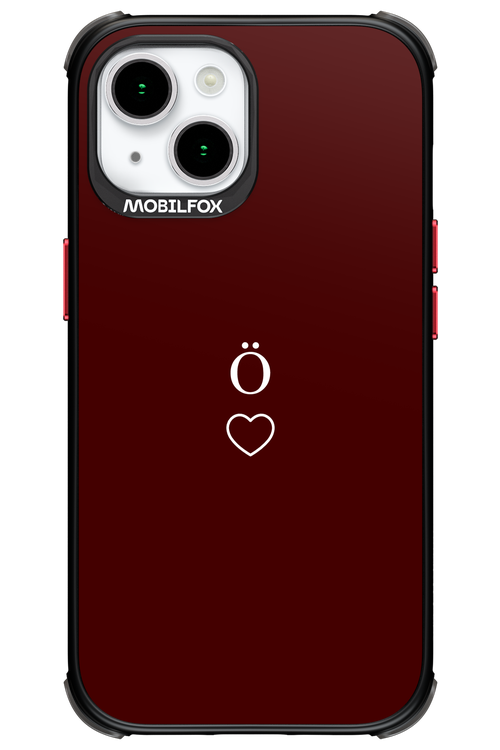 O Burgundia II 2.0 - Apple iPhone 15
