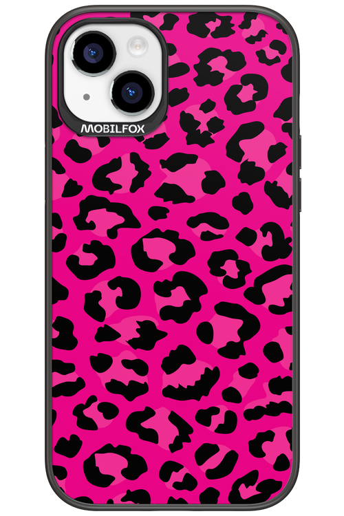 Fuchsia Leopard - Apple iPhone 15 Plus