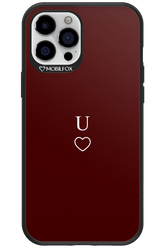 U Burgundia 2.0 - Apple iPhone 12 Pro Max