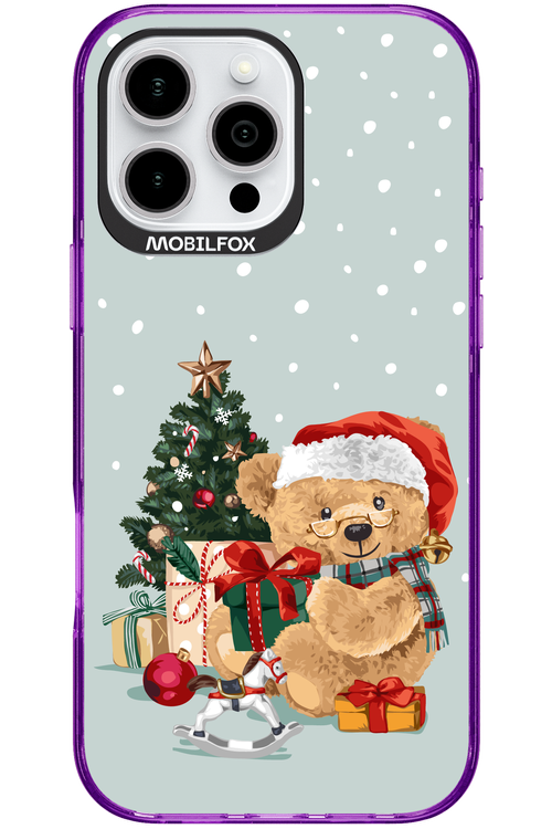 Merry Christmas Bear - Apple iPhone 16 Pro Max
