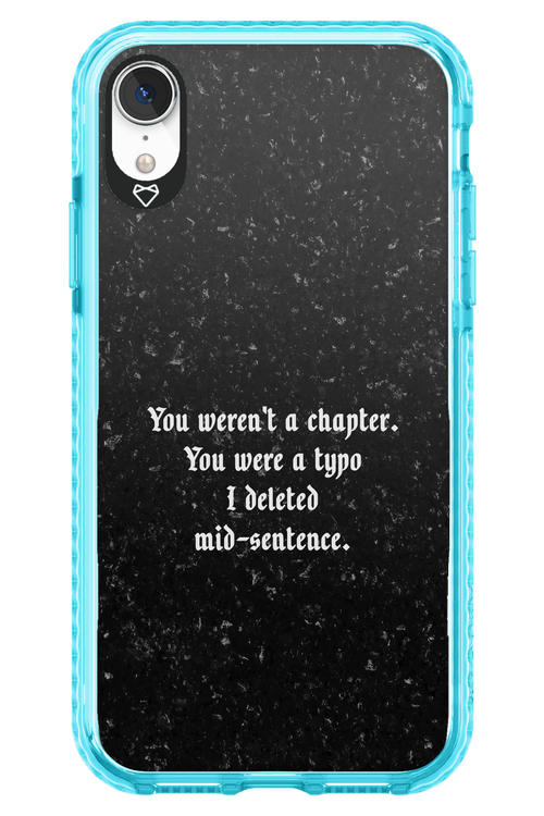 A Typo - Apple iPhone XR