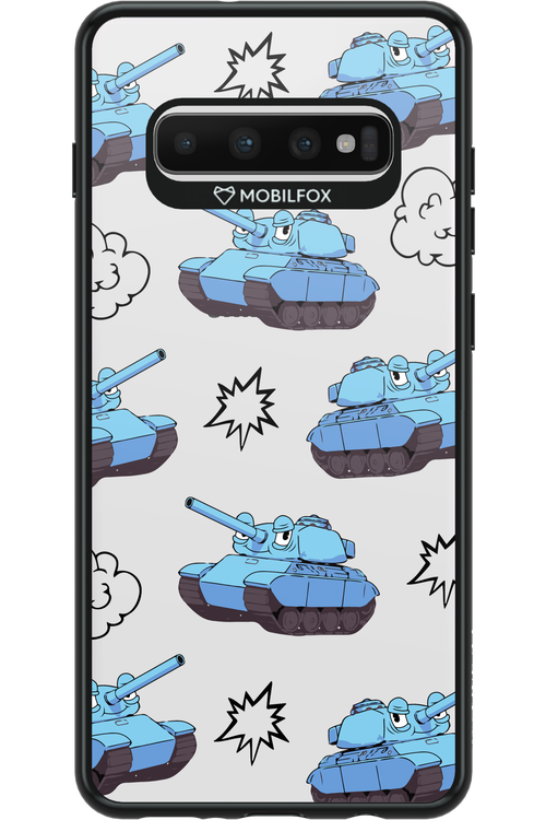 Tank Guy Transparent 2.0 - Samsung Galaxy S10+