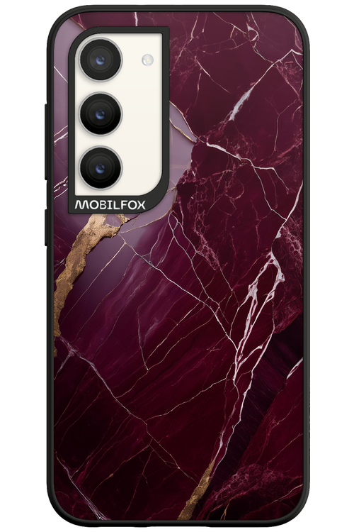 Burgundy Marble - Samsung Galaxy S23