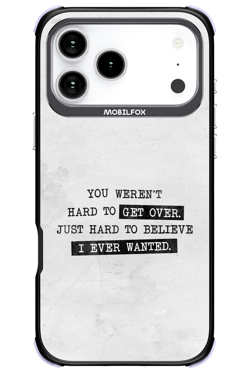 Hard to Believe - Apple iPhone 17 Pro Max