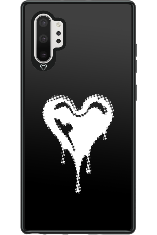 Heart Black - Samsung Galaxy Note 10+