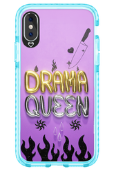 Drama Queen Purple - Apple iPhone XS