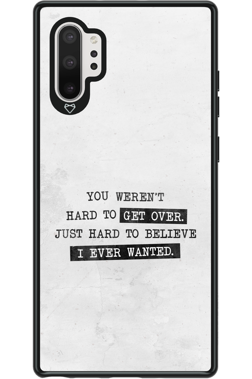 Hard to Believe - Samsung Galaxy Note 10+