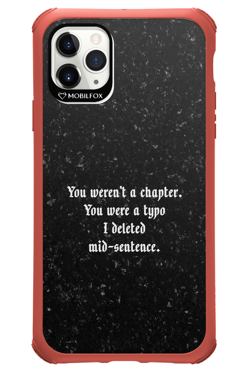 A Typo - Apple iPhone 11 Pro Max