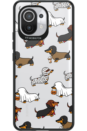 Scary Dachshund (Transparent) - Xiaomi Mi 11 5G