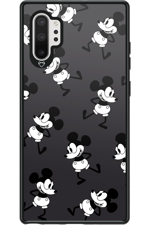 Iconic Mouse (antracite pattern) - Samsung Galaxy Note 10+