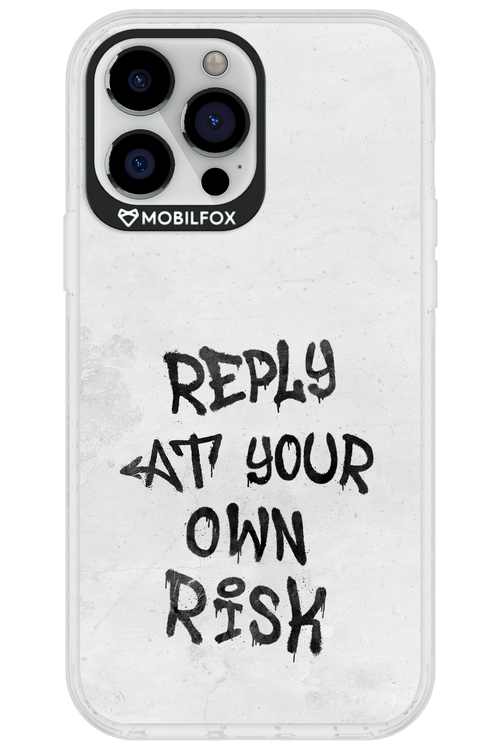 At Your Own Risk 2.0 - Apple iPhone 13 Pro Max
