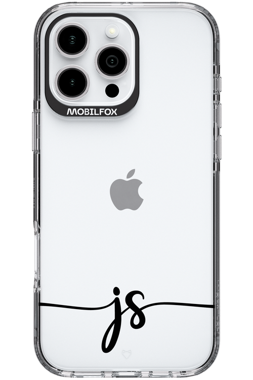 JS Monogram - Apple iPhone 16 Pro Max