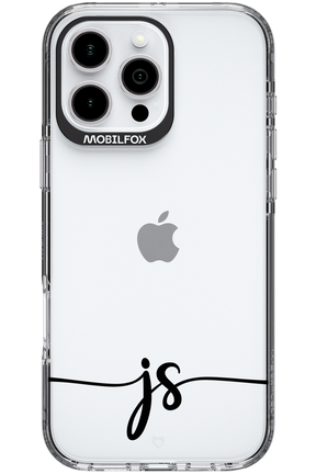 JS Monogram - Apple iPhone 16 Pro Max