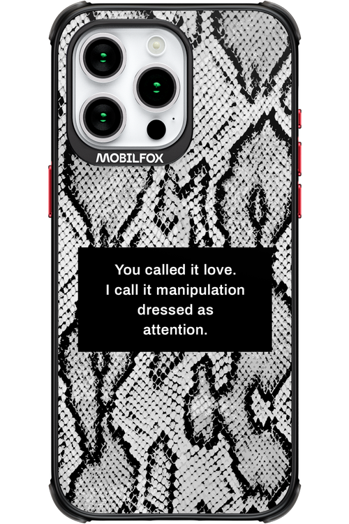 Manipulation 2.0 - Apple iPhone 15 Pro Max
