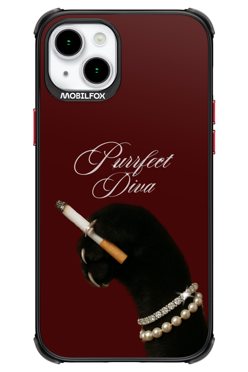 Purrfect Diva - Apple iPhone 15 Plus