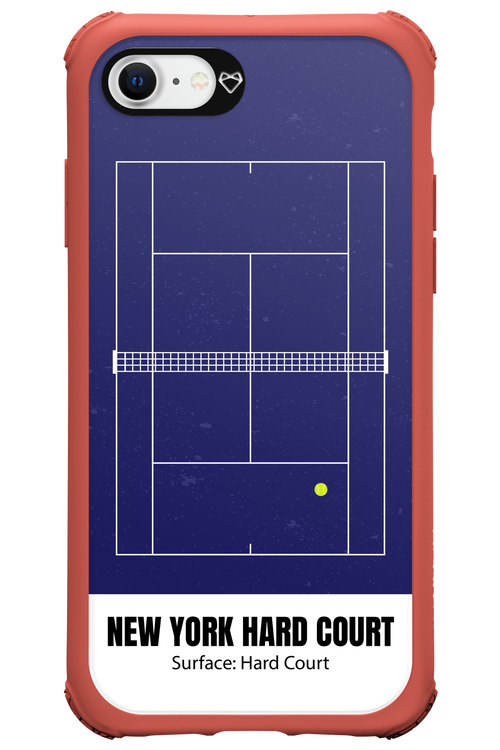 NEW YORK HARD COURT 2.0 - Apple iPhone 8