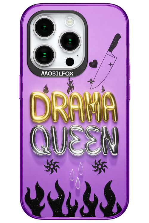 Drama Queen Purple - Apple iPhone 15 Pro