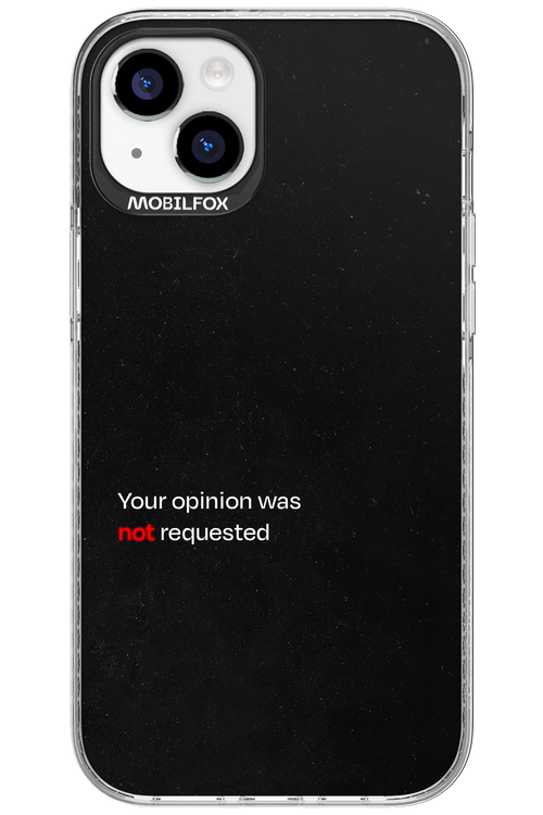 Not Requested 2.0 - Apple iPhone 15 Plus