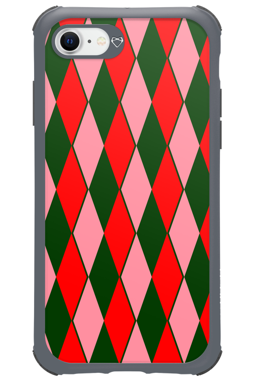 Retro Christmas - Apple iPhone 8