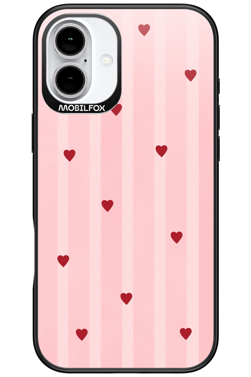 Red Little Hearts 2.0 - Apple iPhone 16 Plus