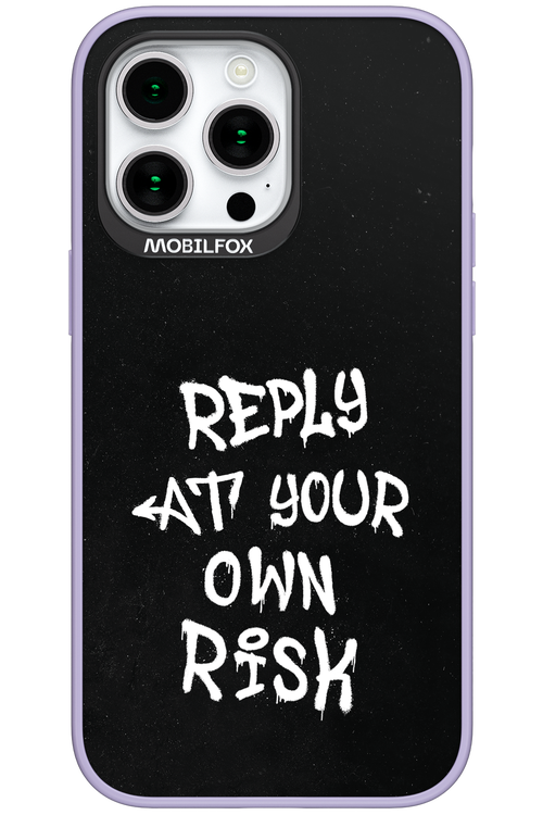 Risk Black - Apple iPhone 15 Pro Max