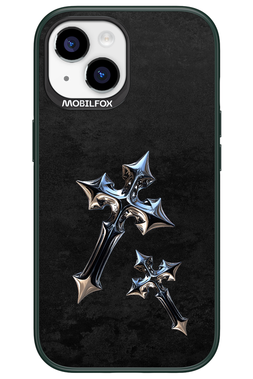 Chrome Crosses - Apple iPhone 15