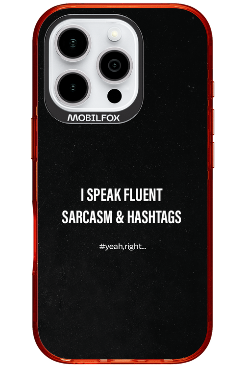 Sarcasm - Apple iPhone 16 Pro