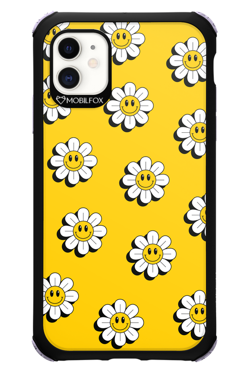 Smiley Flowers - Apple iPhone 11