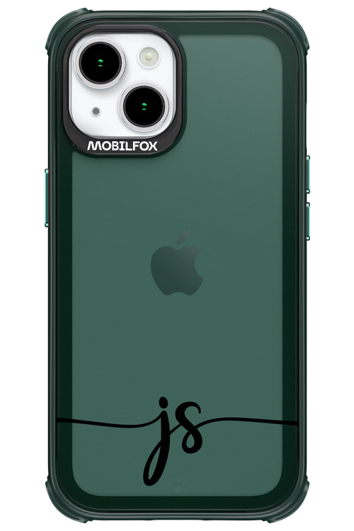 JS Monogram - Apple iPhone 15