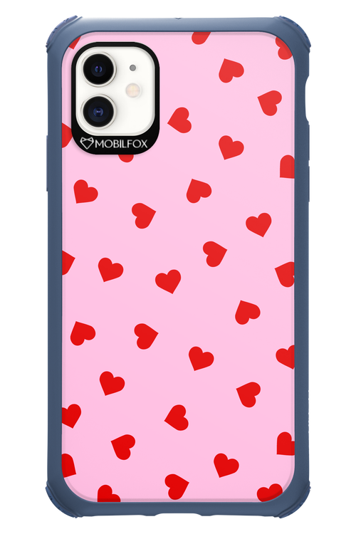 Sprinkle Heart Pink - Apple iPhone 11