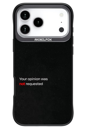 Not Requested 2.0 - Apple iPhone 17 Pro Max