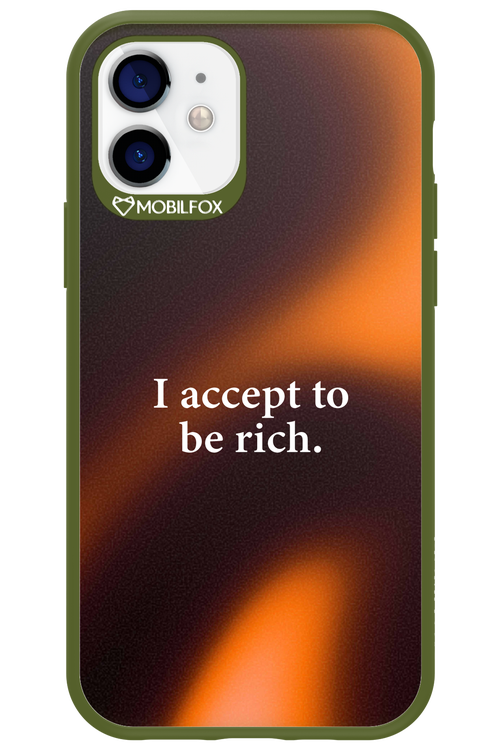 I accept to be rich - Apple iPhone 12