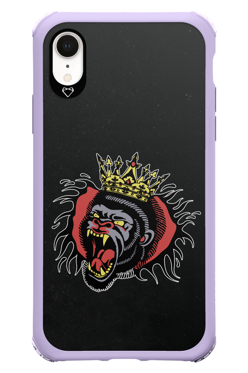 Monkey Rage Black - Apple iPhone XR