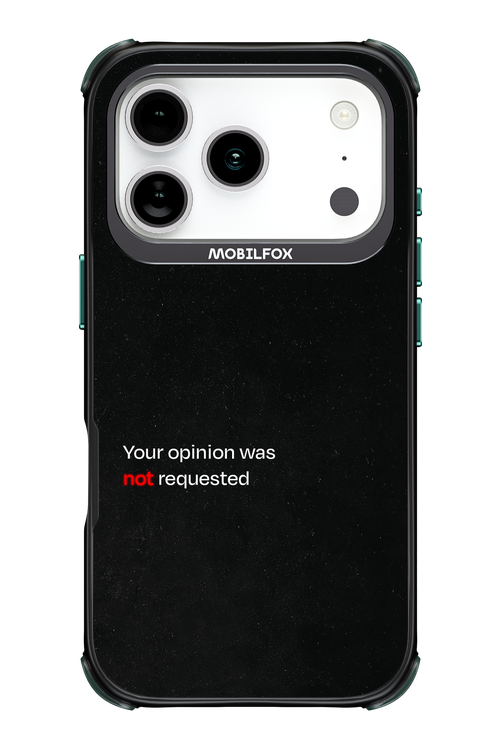 Not Requested 2.0 - Apple iPhone 17 Pro