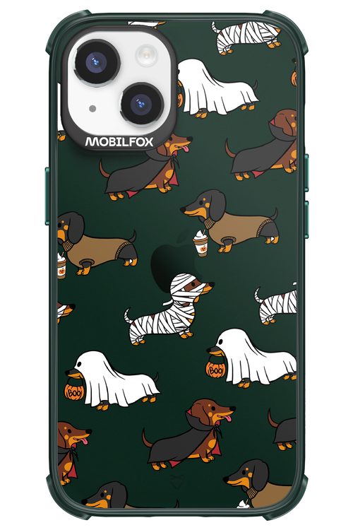 Scary Dachshund (Transparent) - Apple iPhone 14