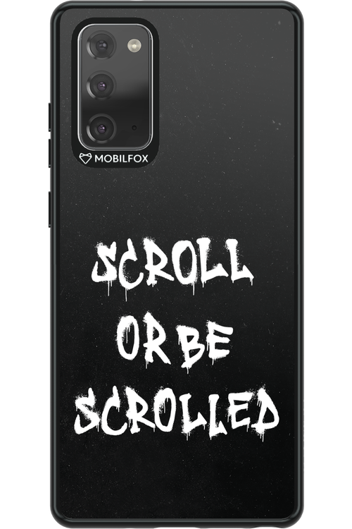 Scroll Black 2.0 - Samsung Galaxy Note 20