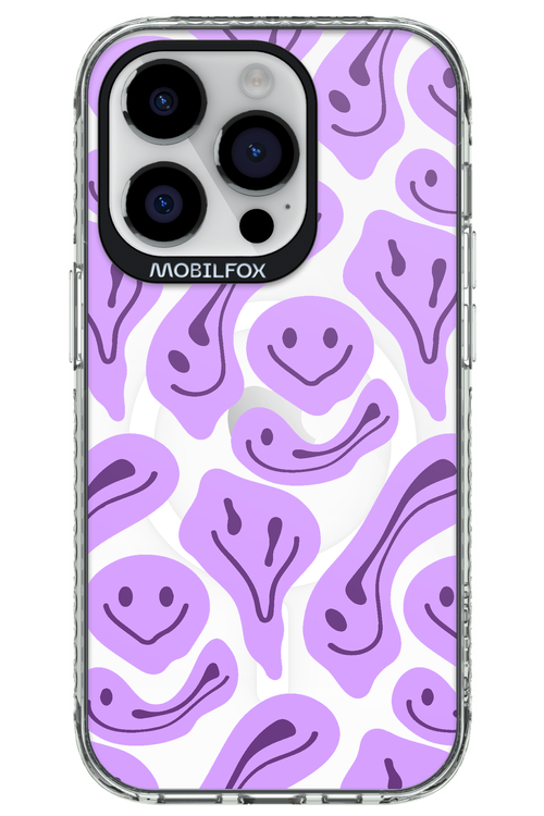 Fluid Smiley Purple - Apple iPhone 14 Pro