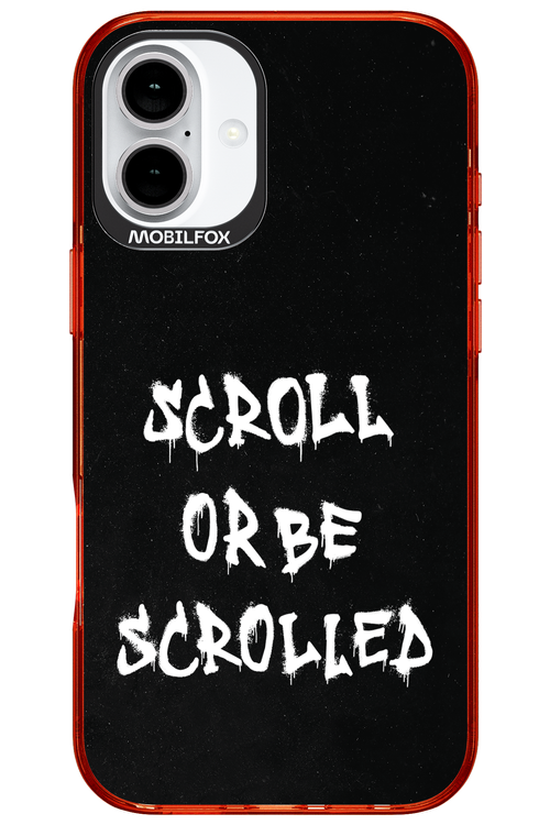 Scroll Black - Apple iPhone 16 Plus
